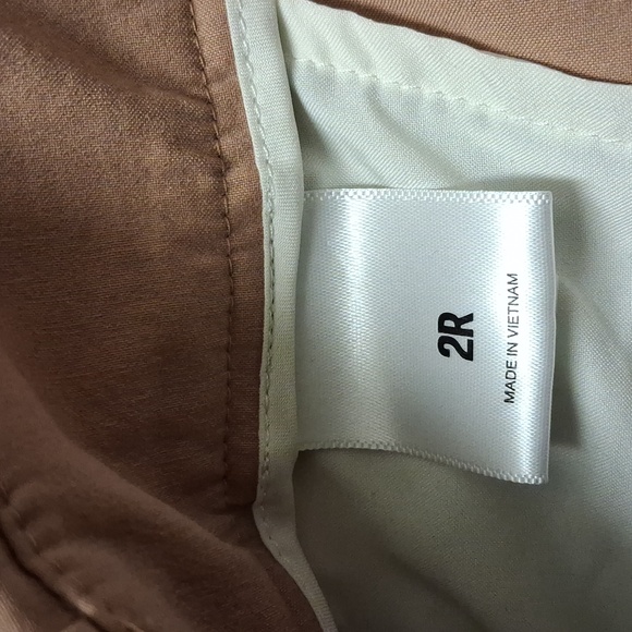 Womens Express Super High Rise Paperbag Wide‎ Leg Pants - Picture 8 of 9